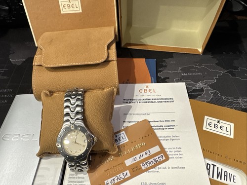 Ebel sportswave edelstahl gold - ebel,