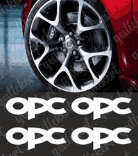 4x Bremssattel Aufkleber für OPC Opel Astra Zafira Corsa Tuning Sticker Bremse