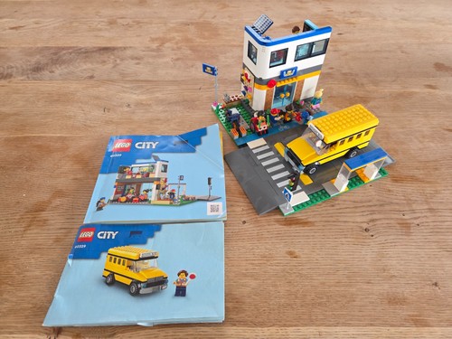Lego city schule mit - mit, schulbus