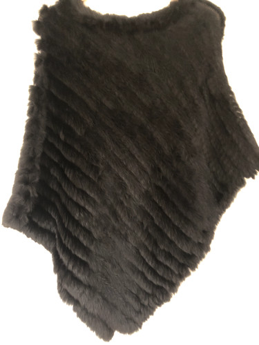 Max strick fellponcho - ,