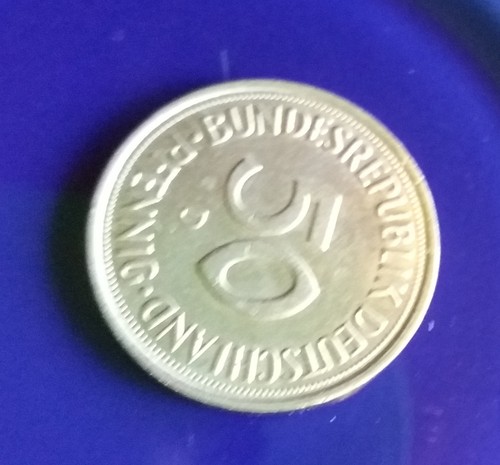 Geld münze 50 pfennig - geld,