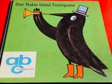 Kinderbuch „Der Rabe bläst Trompete“ mit alten + neuen russ. Rätseln ..(DDR;1976