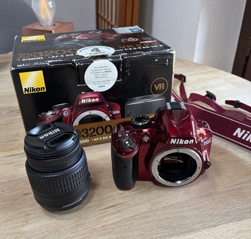 Nikon d3200 digital red body - d3200,