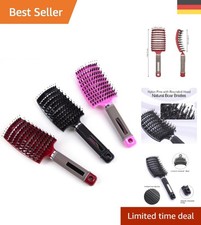 Wildschweinborsten Haarbürste