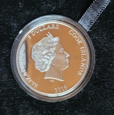 1 oz SILBER Proof 2019 Cook