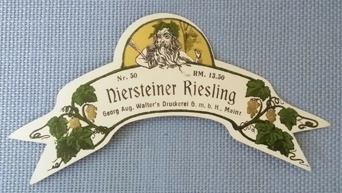 Altes weinetikett - altes,