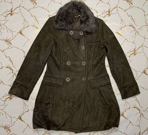 Desigual damen mantel grün - damen,