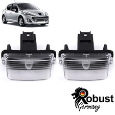 2x Kennzeichenleuchte Nummernschildleuchte Für Peugeot 206 207 306 6340.A3