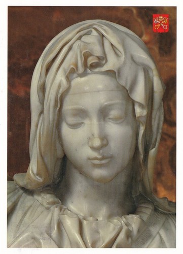 Michelangelo pieta detail - michelangelo,