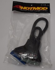 Hotmod IDE Kabel Rundkabel 40-pol. 3 Abgriffe (ATA-133, schwarz, retro, NOS)