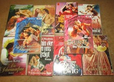 10 Historische Liebesromane, Taschenbücher, Historical u.v.a., Lesespuren po209