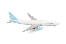 Herpa Wings Boeing 777-200F Maersk "Maersk Swan" OY-MAC 1:500 Modellflugzeug