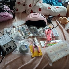 uv gel nagel starter set mit fräser