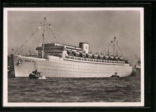 AK KdF-Elektro-Passagierschiff