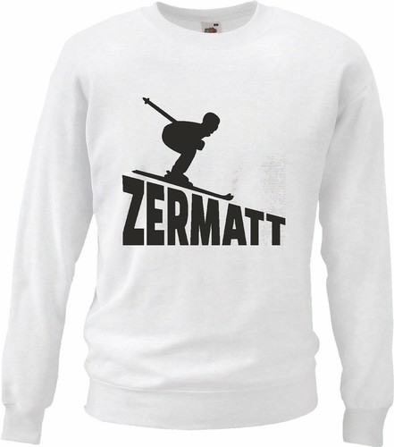 Sweatshirt zermatt ski ort - sweatshirt, ski-ort