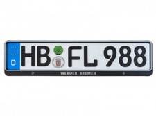 Kennzeichenhalter Kennzeichenverstärker SV Werder Bremen