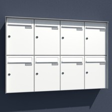 Briefkastenanlage 8 fach