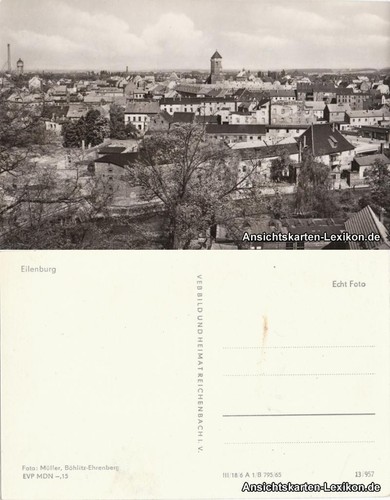 Ansichtskarte eilenburg - ansichtskarte,