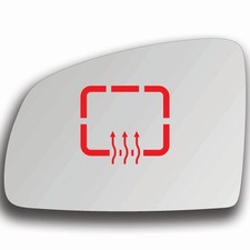 Spiegelglas Links Beheizbar