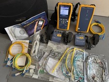 Fluke Networks DTX-1800 Cat5e Cat6 Cat6a mit DTX-MFM MM Fiber Modul & Case