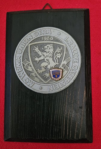 Ddr motorsportplakette admv - ddr,