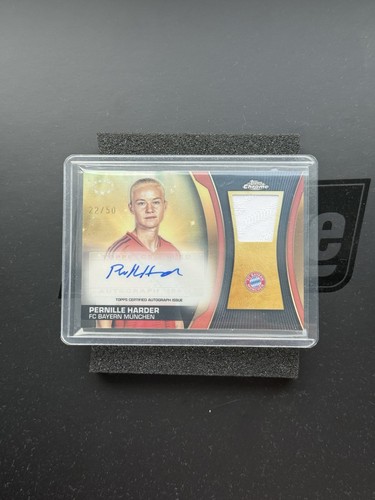 Pernille harder topps chrome - harder,