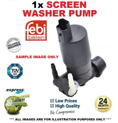 1xwindscreen washer pump for - 1xwindscreen,