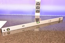 MyProject® Wasserwaage 100cm Alu elox 3 Libellen Endgummikappen