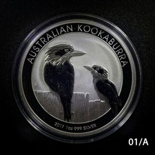 1oz Silber Kookaburra 2017  -