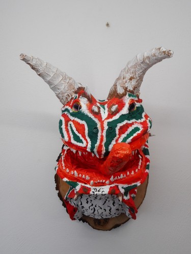 Drachenkopf trophäe drache - drachenkopf,