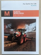 KUBOTA M7003 Serie 7-173 Traktoren Prospekt Bulldog Schlepper