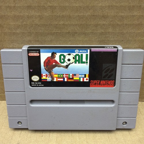 Goal super nintendo snes - goal!,