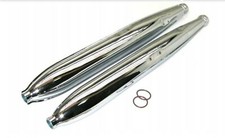 Paar Auspuffrohr Auspufftopf