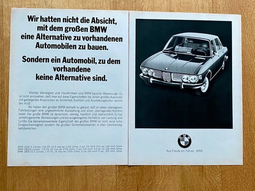 1968 großer bmw 2500 2800 - großer,