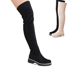 Damenschuhe Overknee Stiefel