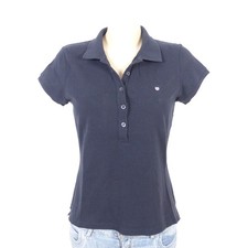 GANT Poloshirt T-Shirt Kragen Blau Navy Gr. DE M