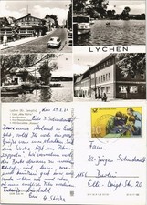 Ansichtskarte Lychen Straßen