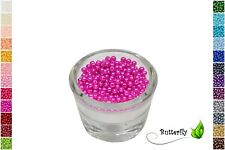 200 Wachsperlen 4mm Deko Acryl