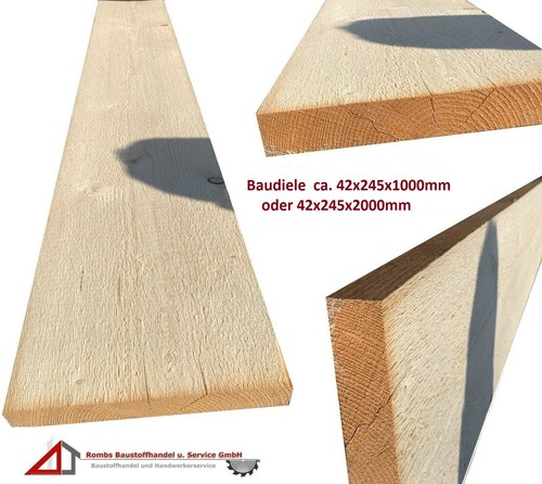 Baudiele 45x275mm m - baudiele, 18€/m