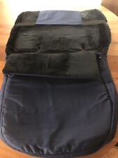 Neu 1x Lammfell Fußsack