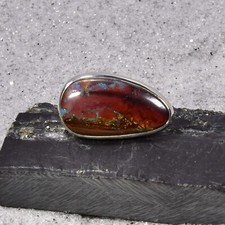 Boulder Opal Ring, 925er