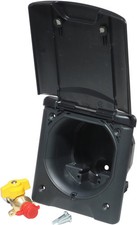 FAWO Gassteckdose Außensteckdose mit Magnetverschluss Camping Wohnwagen 1679061