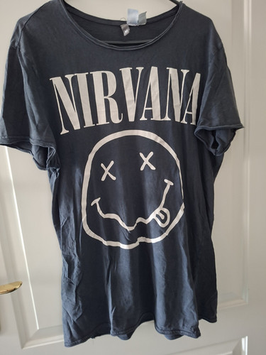 Nirvana shirt bandlogo - t-shirt,