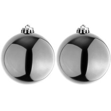 2 Stück XXXL Christbaumkugeln