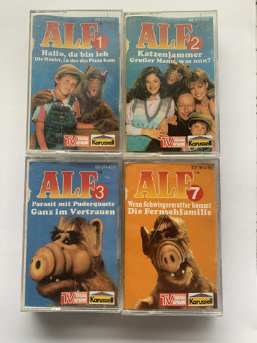Alf hörspiel kassetten - hörspiel,