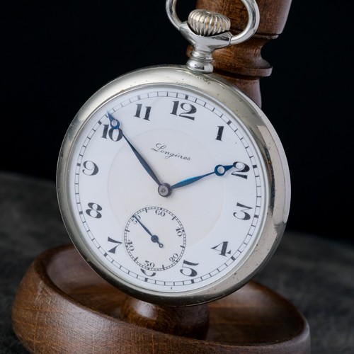 Longines taschenuhr stahl - taschenuhr,