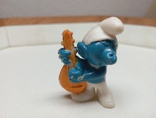 Schleich Schlumpf Fake Ostblock Kopie Schlümpfe Musik Laute Mandoline Ukulele