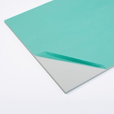 Pvc hartschaumplatte weiß - weiß, 3er