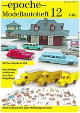 █► epoche Modellautoheft 12 - Erzgebirge US-Modelle H0 - Ernst Plattner 