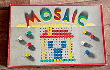 DDR Legespiel Mosaic - Steckspiel PROMAG EISFELD Kinder Spiel MOSAIC 70er